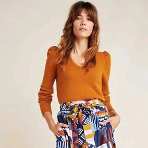 NWT Anthropologie Sofia Abstract Midi Skirt Porridge Gorgeous XS